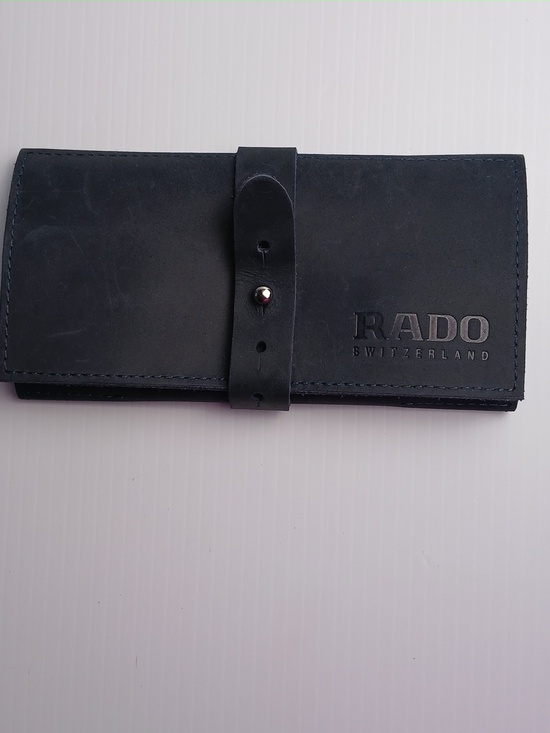 Rado Switzerland Other - Rado Switzerland‎ Black Leather Watch Roll Travel Organizer Pouch Case